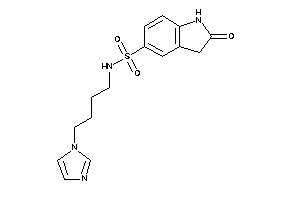 N-(4-imidazol-1-ylbutyl)-2-keto-indoline-5-sulfonamide