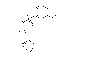 N-(1,3-benzothiazol-6-yl)-2-keto-indoline-5-sulfonamide