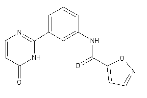 N-[3-(6-keto-1H-pyrimidin-2-yl)phenyl]isoxazole-5-carboxamide