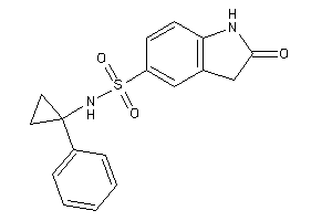 2-keto-N-(1-phenylcyclopropyl)indoline-5-sulfonamide