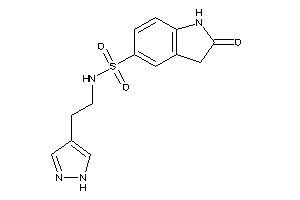 2-keto-N-[2-(1H-pyrazol-4-yl)ethyl]indoline-5-sulfonamide