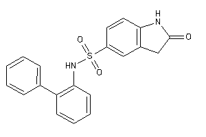 2-keto-N-(2-phenylphenyl)indoline-5-sulfonamide