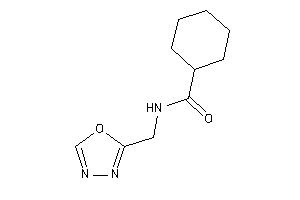 N-(1,3,4-oxadiazol-2-ylmethyl)cyclohexanecarboxamide