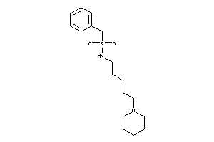 Image of 1-phenyl-N-(5-piperidinopentyl)methanesulfonamide