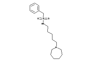 Image of N-[5-(azepan-1-yl)pentyl]-1-phenyl-methanesulfonamide