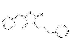 5-benzal-3-(3-phenylpropyl)thiazolidine-2,4-quinone