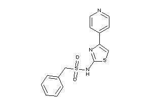 1-phenyl-N-[4-(4-pyridyl)thiazol-2-yl]methanesulfonamide