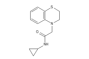 N-cyclopropyl-2-(2,3-dihydro-1,4-benzothiazin-4-yl)acetamide
