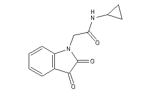 Image of N-cyclopropyl-2-(2,3-diketoindolin-1-yl)acetamide