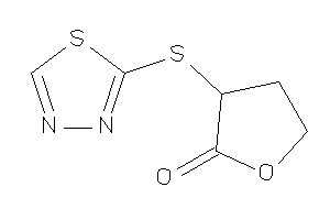 3-(1,3,4-thiadiazol-2-ylthio)tetrahydrofuran-2-one