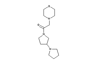 2-morpholino-1-(3-pyrrolidinopyrrolidino)ethanone