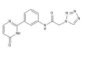 N-[3-(6-keto-1H-pyrimidin-2-yl)phenyl]-2-(tetrazol-1-yl)acetamide