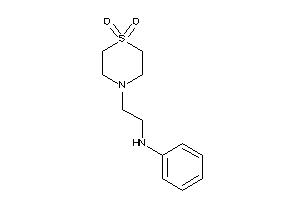 2-(1,1-diketo-1,4-thiazinan-4-yl)ethyl-phenyl-amine