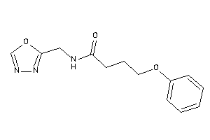 N-(1,3,4-oxadiazol-2-ylmethyl)-4-phenoxy-butyramide