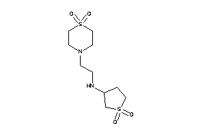 2-(1,1-diketo-1,4-thiazinan-4-yl)ethyl-(1,1-diketothiolan-3-yl)amine