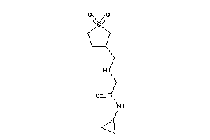 N-cyclopropyl-2-[(1,1-diketothiolan-3-yl)methylamino]acetamide