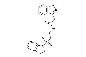 N-(2-indolin-1-ylsulfonylethyl)-2-indoxazen-3-yl-acetamide