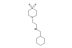 Cyclohexylmethyl-[2-(1,1-diketo-1,4-thiazinan-4-yl)ethyl]amine