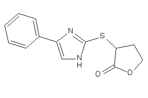 3-[(4-phenyl-1H-imidazol-2-yl)thio]tetrahydrofuran-2-one