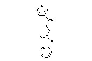 Image of N-(2-anilino-2-keto-ethyl)-1,2,5-thiadiazole-3-carboxamide