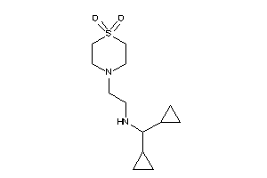 Dicyclopropylmethyl-[2-(1,1-diketo-1,4-thiazinan-4-yl)ethyl]amine