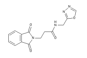 N-(1,3,4-oxadiazol-2-ylmethyl)-3-phthalimido-propionamide