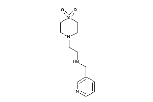 2-(1,1-diketo-1,4-thiazinan-4-yl)ethyl-(3-pyridylmethyl)amine