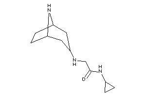 2-(8-azabicyclo[3.2.1]octan-3-ylamino)-N-cyclopropyl-acetamide