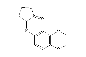 3-(2,3-dihydro-1,4-benzodioxin-6-ylthio)tetrahydrofuran-2-one