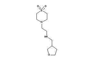 2-(1,1-diketo-1,4-thiazinan-4-yl)ethyl-(tetrahydrofuran-3-ylmethyl)amine