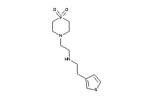 2-(1,1-diketo-1,4-thiazinan-4-yl)ethyl-[2-(3-thienyl)ethyl]amine