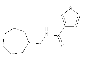 N-(cycloheptylmethyl)thiazole-4-carboxamide