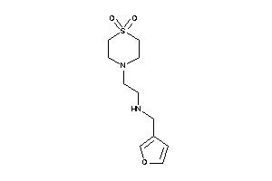 2-(1,1-diketo-1,4-thiazinan-4-yl)ethyl-(3-furfuryl)amine