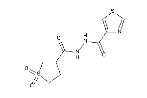 N'-(1,1-diketothiolane-3-carbonyl)thiazole-4-carbohydrazide