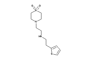 2-(1,1-diketo-1,4-thiazinan-4-yl)ethyl-[2-(2-thienyl)ethyl]amine