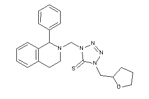 1-[(1-phenyl-3,4-dihydro-1H-isoquinolin-2-yl)methyl]-4-(tetrahydrofurfuryl)tetrazole-5-thione