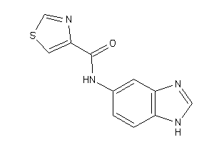 N-(1H-benzimidazol-5-yl)thiazole-4-carboxamide