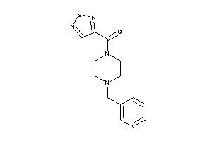 [4-(3-pyridylmethyl)piperazino]-(1,2,5-thiadiazol-3-yl)methanone