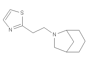 2-[2-(6-azabicyclo[3.2.1]octan-6-yl)ethyl]thiazole