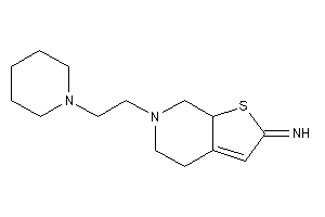 Image of [6-(2-piperidinoethyl)-4,5,7,7a-tetrahydrothieno[2,3-c]pyridin-2-ylidene]amine
