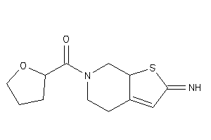 Image of (2-imino-4,5,7,7a-tetrahydrothieno[2,3-c]pyridin-6-yl)-(tetrahydrofuryl)methanone