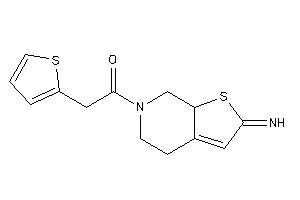 Image of 1-(2-imino-4,5,7,7a-tetrahydrothieno[2,3-c]pyridin-6-yl)-2-(2-thienyl)ethanone