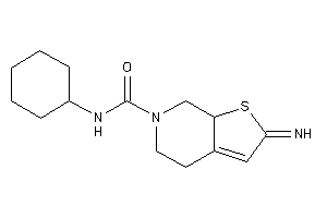 N-cyclohexyl-2-imino-4,5,7,7a-tetrahydrothieno[2,3-c]pyridine-6-carboxamide