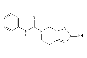 Image of 2-imino-N-phenyl-4,5,7,7a-tetrahydrothieno[2,3-c]pyridine-6-carboxamide