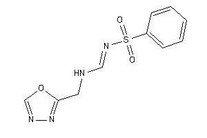 N'-besyl-N-(1,3,4-oxadiazol-2-ylmethyl)formamidine