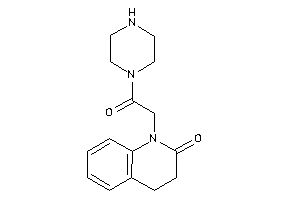 1-(2-keto-2-piperazino-ethyl)-3,4-dihydrocarbostyril