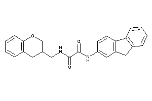 N-(chroman-3-ylmethyl)-N'-(9H-fluoren-2-yl)oxamide