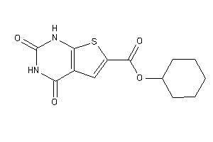 2,4-diketo-1H-thieno[2,3-d]pyrimidine-6-carboxylic Acid Cyclohexyl Ester