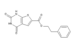 2,4-diketo-1H-thieno[2,3-d]pyrimidine-6-carboxylic Acid Phenethyl Ester