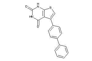 5-(4-phenylphenyl)-1H-thieno[2,3-d]pyrimidine-2,4-quinone